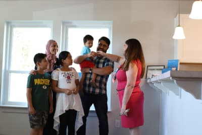 Handing over the keys